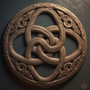 Patterns and decorations stl infinity 4 3d model